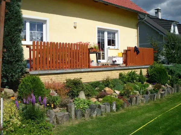 Drevený plot