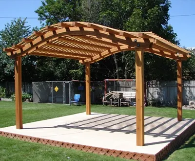 Pergola do zahrady